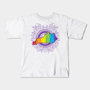 Kentucky Mandala Pride Kids T-Shirt